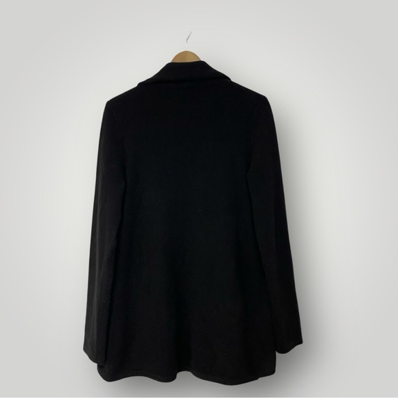 C by Bloomingdales Cashmere Cardigan Zip Sz L Black - Picture 7 of 9
